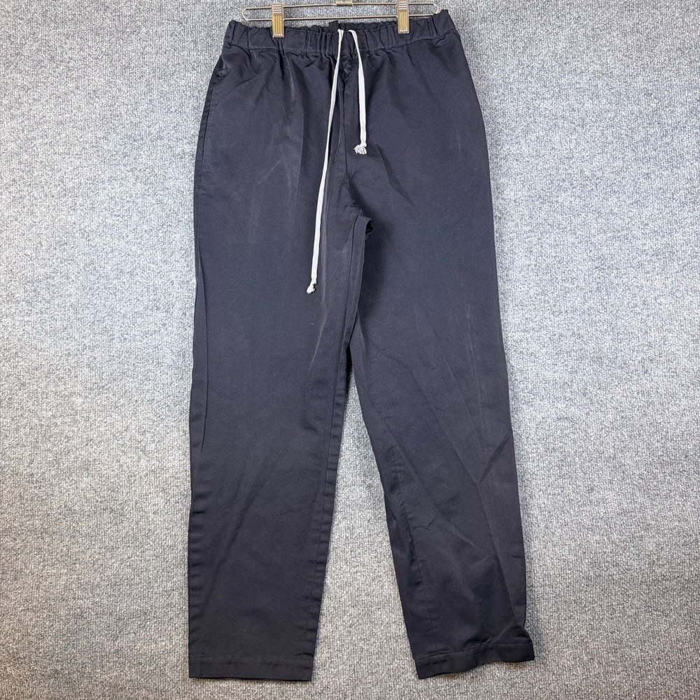 Comme des Garcons Pants Mens M Blue Elastic Waist Drawstring Trousers Chino